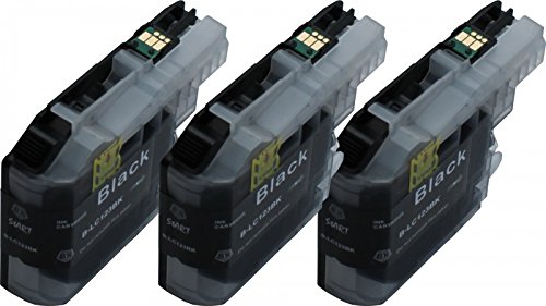 Start - 3 XL Ersatz Chip Patronen kompatibel zu Brother LC-123BK XL Schwarz für Brother DCP-J132W, DCP-J152, DCP-J4110, DCP-J552DW, DCP-J752DW, MFC-J245, MFC-J4310DW, MFC-J4410DW, MFC-J4510DW, MFC-J4610DW, MFC-J470DW, MFC-J4710DW, MFC-J475DW, MFC-J650DW, MFC-J6520DW, MFC-J6720DW, MFC-J6920DW, MFC-J870DW