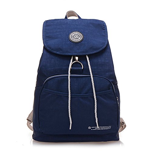 Outreo Rucksack Damen Rucksäcke Wasserdicht Schulrucksack Leichter Tasche Schultaschen Daypack Kordelzug Reisetasche Schul Backpack für Lässige