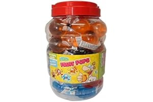 HICOLLECTIONS TIK Tok Challenge Crazy Candy Factory Fruit Pops Galaretki Wirusowe cukierki Słodycze 44 opakowania wyskakujących owoców 35 ml