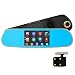 Produktbild Auto Kamera 1080p-HD-140-Grad-Weitwinkel-Nachtsicht Dual-Lens-Spiegel mit Voice-activated Navigation elektronischen Hund Logger