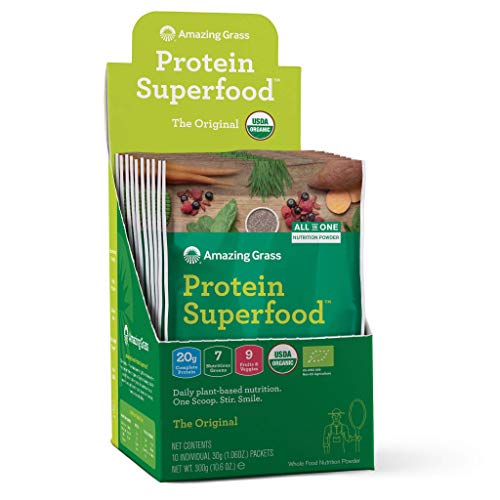 Preisvergleich Produktbild Amazing Grass - Protein Superfood (Original, 10 Sachets)