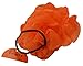 Fruits Body Puff Shower Bath Mop Sponge Scrunchie (Orange)