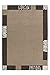 Produktbild Lalee  347167449  Designer Teppich / Muster : Bordüre / Farbe : Beige / Neu / Grösse : 80 x 150 cm