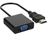 Soporta salida de video VGA: 1920 x 1080 (1080p Full HD), incluyendo 720p y 1600 x 1200 para monitores o proyectores de HDTV. si te gusta ver películas y vídeos o a un gran pantalla normal demostrar, utilice esta función, que le da un mejor aspecto.