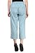 Ladybug Cropped Linen Pants - Blue