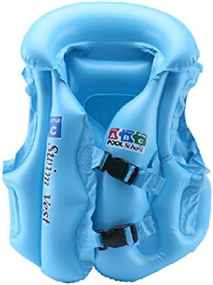 ZLFT Children Float Swimming Aid Swim Vest Learn-to Swim Life Jacket Buoyancy Aid Vest for Kids (Small Blue)