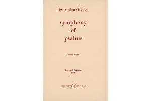 Symphony of Psalms: mixed choir (SATB) and orchestra. Réduction pour piano.
