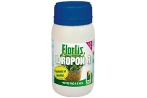 GENERICO 2 PEZZI FLORTIS IDROPON R NUTRIMENTO IDROCOLTURA CONCIME IDROPONICO PIANTE 100ml AMDGARDEN