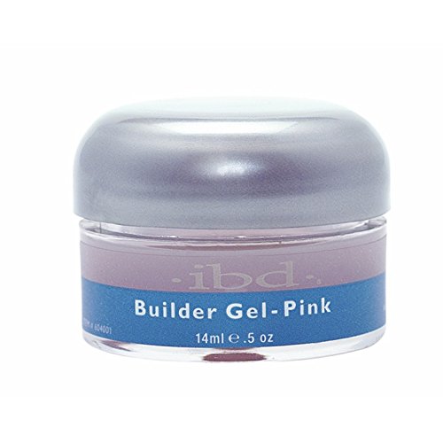 IBD Nail Treatments pink Builder Gel, 1er Pack (1 x 14 ml)