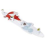 Labebe – Garderoben-/Kleiderhaken aus Holz „Fuchs und Eichhörnchen“ mit 4 Haken - 9