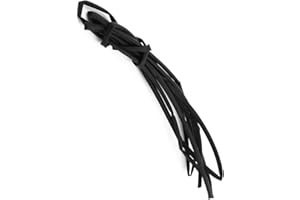 TA-VIGOR 1Pcs Heat Shrink Tubing, 2.5mm Heat Shrink Sleeving, 1.8M Long Wire Wrap Sleeve, Heat Shrink Tube for Electrical Insulation, Repairs, Cable Bundling, Wrap Cable, Black