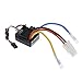 Price comparison product image GoolRC WP-1060-RTR Waterproof Brushed 2S-3S 60A ESC for 1/10 Tamiya Traxxas Redcat HSP HPI RC Car