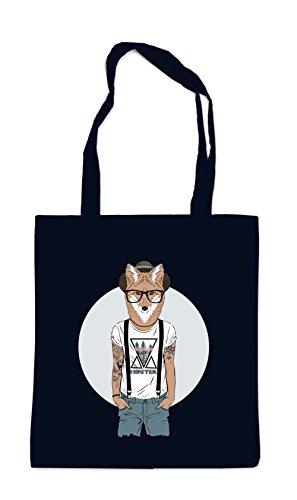 Preisvergleich Produktbild Hipster Fox Bag Black Certified Freak