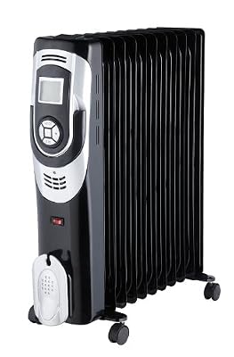 Drexon 814250 Radiateur bain d'huile affichage digital 2500W