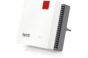 FRITZ!Repeater 1700 international | Wi-Fi 7 fino a 3.600 Mbit/s | Compatto e potente | Tecnologia Wi-Fi Mesh innovativa | Configurazione facile | Massima sicurezza con WPA3/WPA2