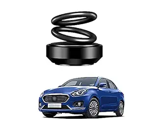 PRIKNIK Solar Energy Rotating Car Perfume with Long Lasting Organic Fragrance, Feel-Good Premium Car Air freshener Compatible with Maruti Swift Dzire