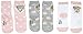 Name It Baby-Girls Frozen 3 Pack Socks, Pink (Coral Cloud), 4 Years (Manufacturer Size:25-27 (2-4 Years))