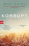 Bücher Neuerscheinungen 2022 - Korrupt von Mike Nicol