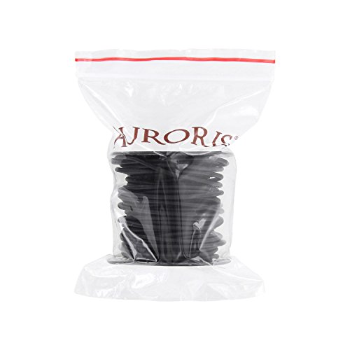 AURORIS – 10m Rolle Premium Lederband rund – Ø 2mm – schwarz - 2