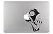 Produktbild Schneewittchen Bandit Aufkleber Skin Decal Sticker geeignet für Apple MacBook und alle Anderen Laptop und Notebooks (13")