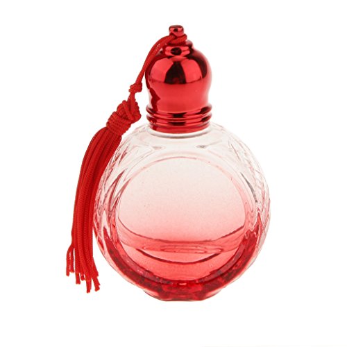 10ml Mini Perfume Spray Diamond Bottle Atomizer Refillable Travel Gift - Red