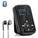 Produktbild L&Z Bluetooth 4.0 MP3 Player, Sport Mp3 Player mit Clip, 30 Stunden Wiedergabe, Unterstützt FM und Aufzeichnung, Schwarz