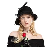 ✿Gorro de lana - Lana fascinators no son sólo para la realeza o de la alta sociedad. Todos miran sus mejores vestidos de ellos y son apropiadas en casi todas las ocasiones.