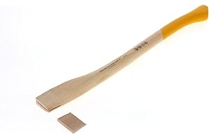 OCHSENKOPF Manche de rechange pour hache Euro, Manche en bois de frêne, 600 mm, 390 g, En pied de biche, Outil forestier, OX E-83 E-0600