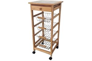 Mueble Gestion Verdulero Frutero 4 cestas y Cajon + Cubertero Incluido (Cubertero Incluido)