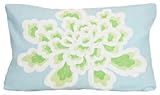 Designers Guild Stoff TSUBAKI DESIGNERS GUILD Home Kissen Floral Stoff Tsubaki weiß Licht Blau grün