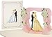 Produktbild Hochzeitskarte mit 3D Pop up Effekt Geschenkkarte Grußkarte zur Hochzeit für das Brautpaar zum Hochzeitstag Jahrestag oder auch als Glückwunschkarte Wedding card geeignet