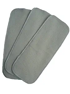 Easy Feel All 4-Layer Hemp Cloth Diaper Insert (Pack of 3)