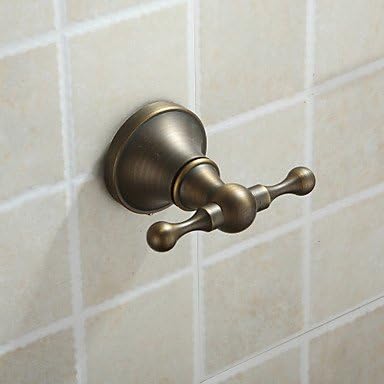 Antique Brass Wall-mounted Robe Hook (1018-J-29-2)
