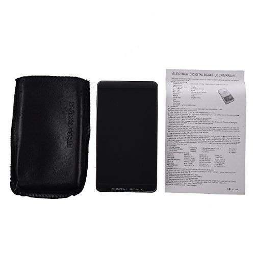 TOOGOO (R) Mini Digitalwaage Taschen Dua Skala mit Abdeckung - 6