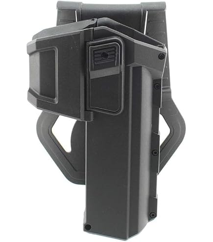 Fondina Cintura Tattica OWB Con Custodia Caricatore Per S&W 380 Con Laser