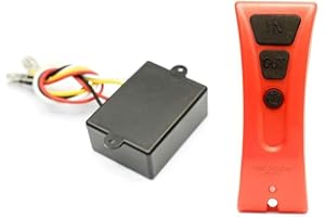 ‎DRAGON WINCH Dragon Winch – Funk Fernbedienungsset für Seilwinde 24V | Funk Fernbedienung für Seilwinde | Reichweite 30m | Spannung 24V | 1 Fernbedienung und 1 Empfänger | kompatibel mit 24V-Seilwinden