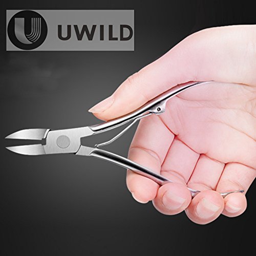 Uwild® Nagelzange – Nagelschneider – Kopfschneider,Fußnagelzange für tief eingewachsene Nägel – Edelstahl Nagelzange für starke Fußnägel Nagel Schere Für Fingernägel - 5