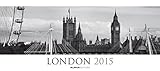 London 2015 - Panoramaformat (50 x 22) - schwarz/weiß - Landschaftskalender - Panoramakalender by 