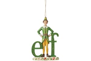 ENESCO Jim Shore Buddy Elf Słowo Ho wisząca ozdoba