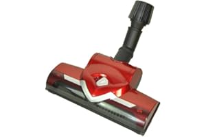 LEABEN Turbodüse Universal ROT mit rotierenden Bürsten geeignet für AEG BOSCH SIEMENS MIELE Staubsauger 30-37mm Saugrohr