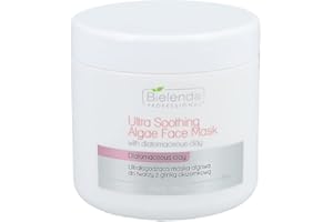 Bielenda Professional Ultra uspokajająca maska z glonami krzemionka glinka 190 g
