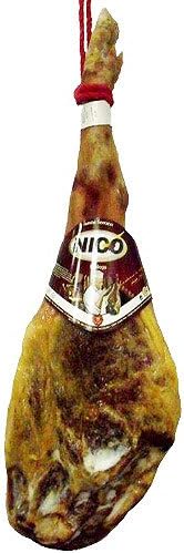 Big tasty Serrano ham 15 pounds aged 15 months in natural Bodegas