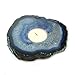 Produktbild Achat Slab Teelichthalter, blau