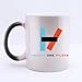 Produktbild Twenty One Pilots Logo Design Morphing-Tasse und Kaffee-Tasse Kreative Milk Tasse, personalisiert, Motiv: Teetasse, 11 ml