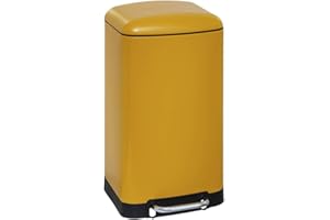 Five - Poubelle en Métal 30 litres Ariane Coloris Jaune