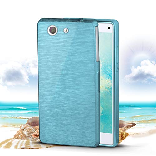 Funda protectora OneFlow para funda Sony Xperia Z3 Compact Carcasa silicona TPU 1 5mm Accesorios cubierta protecci n m vil Funda m vil paragolpes bolso cepillado aluminio dise o en Aqua-Cyan reviews Funda protectora OneFlow para funda Sony Xperia Z3 Compact Carcasa silicona TPU 1 5mm Accesorios cubierta protecci n m vil Funda m vil paragolpes bolso cepillado aluminio dise o en Aqua-Cyan
