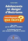 Adolescents en danger d'illetrisme