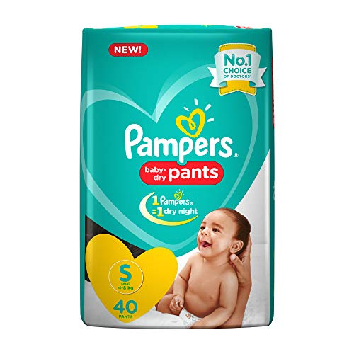 pampers pants small 40 pieces