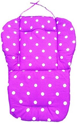 Natural Home Baby Thick Stroller Cushion Child Pushchair Cart Seat Liner Cotton (Violett)