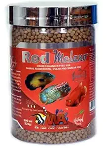 WA Red Melano | 500 ml | Color Enhancing Feed | Happy Fins